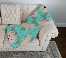Load image into Gallery viewer, Westie Quilted Blanket 50x60