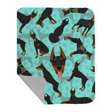 Load image into Gallery viewer, Doberman Pinscher Quilted Blanket 50x60