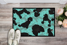 Load image into Gallery viewer, Black Standard Poodle Doormat - 24x36 Decorative Floor Mat – Indoor/Outdoor Rug with Artistic Flair
