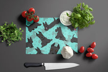 Load image into Gallery viewer, Scottish Terrier Glass Cutting Boards – Durable, Decorative Kitchen Art Large