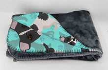 Load image into Gallery viewer, Jack Russell Terrier Soft Travel Blanket with Bag