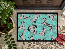 Load image into Gallery viewer, Harlequin Natural Ears Great Dane Doormat - 24x36 Decorative Floor Mat – Indoor/Outdoor Rug with Artistic Flair