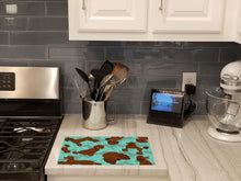 Load image into Gallery viewer, Chocolate Standard Poodle Glass Cutting Boards – Durable, Decorative Kitchen Art Large