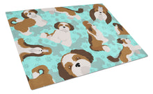 Load image into Gallery viewer, Shih Tzu Glass Cutting Boards – Durable, Decorative Kitchen Art Large
