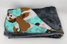 Load image into Gallery viewer, Shih Tzu Soft Travel Blanket with Bag