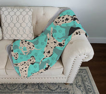 Load image into Gallery viewer, Dalmatian Quilted Blanket 50x60