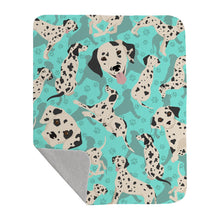 Load image into Gallery viewer, Dalmatian Quilted Blanket 50x60