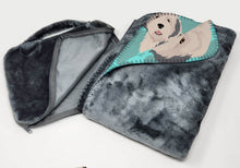 Load image into Gallery viewer, Old English Sheepdog Soft Travel Blanket with Bag