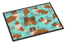 Load image into Gallery viewer, Sheltie Doormat - 24x36 Decorative Floor Mat – Indoor/Outdoor Rug with Artistic Flair