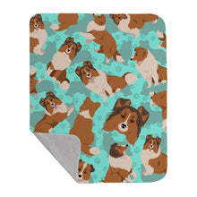 Load image into Gallery viewer, Sheltie Quilted Blanket 50x60