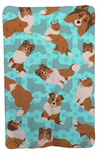 Load image into Gallery viewer, Sheltie Soft Travel Blanket with Bag