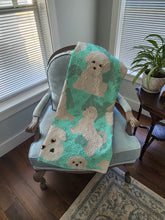 Load image into Gallery viewer, Maltese Quilted Blanket 50x60
