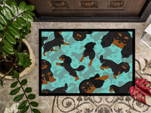 Load image into Gallery viewer, Black and Tan Cavalier King Charles Spaniel Doormat - 24x36 Decorative Floor Mat – Indoor/Outdoor Rug with Artistic Flair