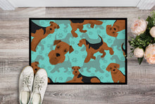 Load image into Gallery viewer, Airedale Terrier Doormat - 24x36 Decorative Floor Mat – Indoor/Outdoor Rug with Artistic Flair