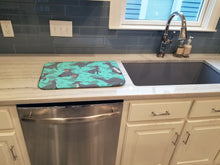 Load image into Gallery viewer, Italian Greyhound Dish Drying Mat – Absorbent, Artistic Kitchen Essentials
