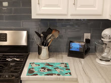 Load image into Gallery viewer, Brindle English Bulldog Glass Cutting Boards – Durable, Decorative Kitchen Art Large