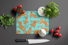 Load image into Gallery viewer, Golden Retriever Glass Cutting Boards – Durable, Decorative Kitchen Art Large