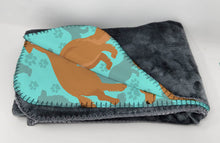Load image into Gallery viewer, Golden Retriever Soft Travel Blanket with Bag