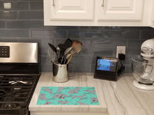 Load image into Gallery viewer, Silver Labrador Retriever Glass Cutting Boards – Durable, Decorative Kitchen Art Large