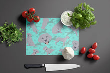 Load image into Gallery viewer, Silver Labrador Retriever Glass Cutting Boards – Durable, Decorative Kitchen Art Large