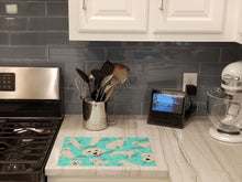 Load image into Gallery viewer, White Cream Labrador Retriever Glass Cutting Boards – Durable, Decorative Kitchen Art Large
