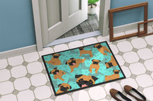 Load image into Gallery viewer, Apricot Pug Doormat - 24x36 Decorative Floor Mat – Indoor/Outdoor Rug with Artistic Flair
