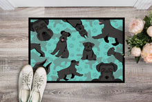 Load image into Gallery viewer, Black Schnauzer Doormat - 24x36 Decorative Floor Mat – Indoor/Outdoor Rug with Artistic Flair