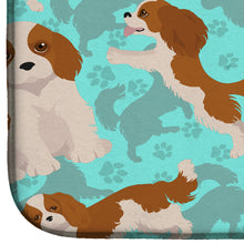Load image into Gallery viewer, Blenheim Cavalier Spaniel Dish Drying Mat – Absorbent, Artistic Kitchen Essentials