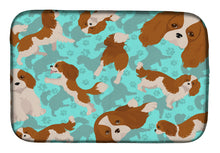 Load image into Gallery viewer, Blenheim Cavalier Spaniel Dish Drying Mat – Absorbent, Artistic Kitchen Essentials