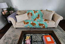 Load image into Gallery viewer, Blenheim Cavalier Spaniel Quilted Blanket 50x60