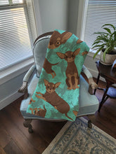 Load image into Gallery viewer, Chocolate Chihuahua Quilted Blanket 50x60