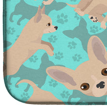 Load image into Gallery viewer, Cream Chihuahua Dish Drying Mat – Absorbent, Artistic Kitchen Essentials