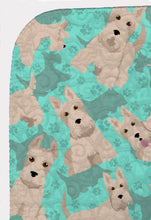 Load image into Gallery viewer, Wheaten Scottish Terrier Quilted Blanket 50x60