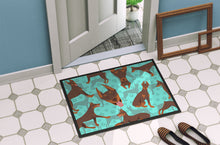 Load image into Gallery viewer, Red Doberman Pinscher Doormat - 24x36 Decorative Floor Mat – Indoor/Outdoor Rug with Artistic Flair
