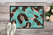 Load image into Gallery viewer, Liver English Springer Spaniel Doormat - 24x36 Decorative Floor Mat – Indoor/Outdoor Rug with Artistic Flair