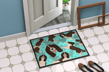Load image into Gallery viewer, Liver English Springer Spaniel Doormat - 24x36 Decorative Floor Mat – Indoor/Outdoor Rug with Artistic Flair