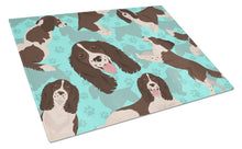 Load image into Gallery viewer, Liver English Springer Spaniel Glass Cutting Boards – Durable, Decorative Kitchen Art Large