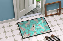 Load image into Gallery viewer, White German Shepherd Doormat - 24x36 Decorative Floor Mat – Indoor/Outdoor Rug with Artistic Flair