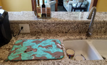 Load image into Gallery viewer, Fawn Italian Greyhound Dish Drying Mat – Absorbent, Artistic Kitchen Essentials