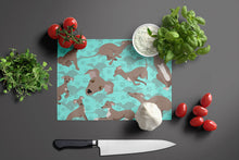 Load image into Gallery viewer, Fawn Italian Greyhound Glass Cutting Boards – Durable, Decorative Kitchen Art Large