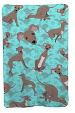 Load image into Gallery viewer, Fawn Italian Greyhound Soft Travel Blanket with Bag