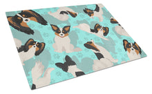 Load image into Gallery viewer, Tricolor Papillon Glass Cutting Boards – Durable, Decorative Kitchen Art Large