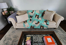 Load image into Gallery viewer, Tricolor Papillon Quilted Blanket 50x60
