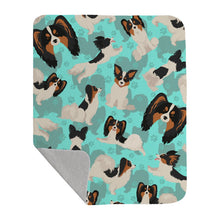 Load image into Gallery viewer, Tricolor Papillon Quilted Blanket 50x60