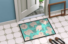 Load image into Gallery viewer, White Pomeranian Doormat - 24x36 Decorative Floor Mat – Indoor/Outdoor Rug with Artistic Flair