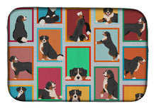 Load image into Gallery viewer, Lots of Bernese Mountain Dog Dish Drying Mat