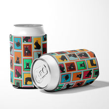 Load image into Gallery viewer, Lots of Black French Bulldog Can or Bottle Hugger