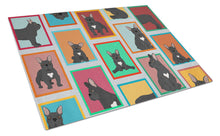 Load image into Gallery viewer, Lots of Black French Bulldog Glass Cutting Boards – Durable, Decorative Kitchen Art Large
