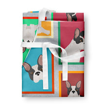 Load image into Gallery viewer, Lots of Black and White French Bulldog Apron – Artist-Designed Kitchen, BBQ &amp; Craft Apron