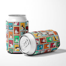 Load image into Gallery viewer, Lots of Black and White French Bulldog Can or Bottle Hugger